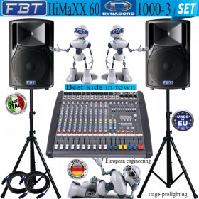 Dynacord-1000-3-FBT-HiMaXX-60-SET